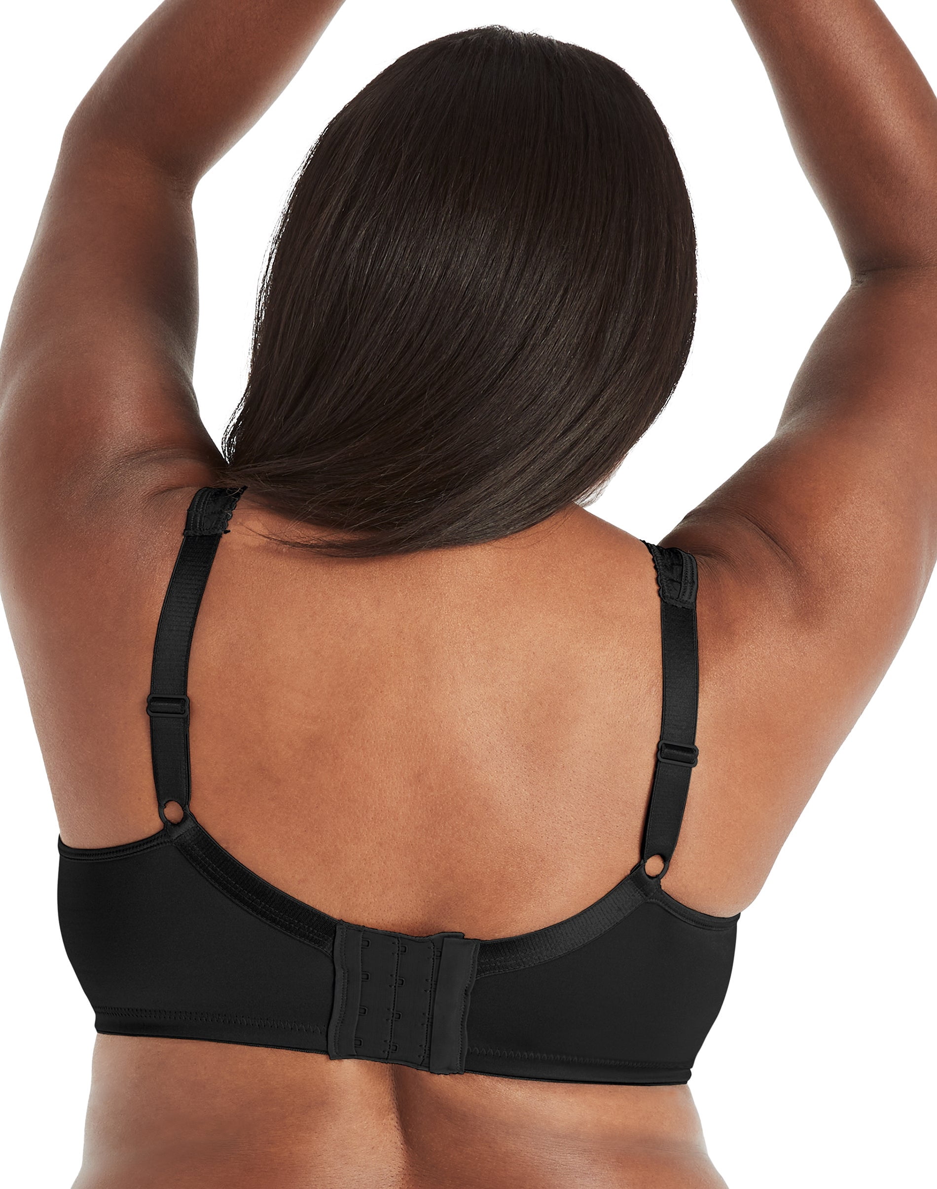 Playtex 18 Hour Ultimate Lift & Support Wireless Bra, 2-Pack Black/Black 38DD Women's
