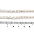 thumbnail image 5 of 10 Strand Imitation Bodhi Handmade Porcelain Beads Strands Column Snow 5x4mm Hole: 1mm 77pcs/strand 15.08''(38.3cm), 5 of 5