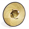 thumbnail image 3 of Sombrero de playa de paja de trigo Qarigey Unisex ajustable protección solar regalo para verano, 3 of 6