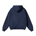 thumbnail image 4 of Styesk Mens Shirts Men's Leisure Hooded Sweatshirt Solid Color Shoulder Sleeves Long Sleeved, 4 of 8