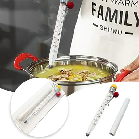 

1ML Stainless Steel Candy Fryer Kitchen Baking Household Food Table With Food Clip Home Essentials