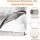 thumbnail image 2 of Basics Dog Bed with Cooling Gel Memory Foam, Pressure-Relief Support for Dogs up to 90lbs, Non-Slip Bottom, Machine Washable Cover, Extra Large Sized (44" x 35"), Taupe, 2 of 2