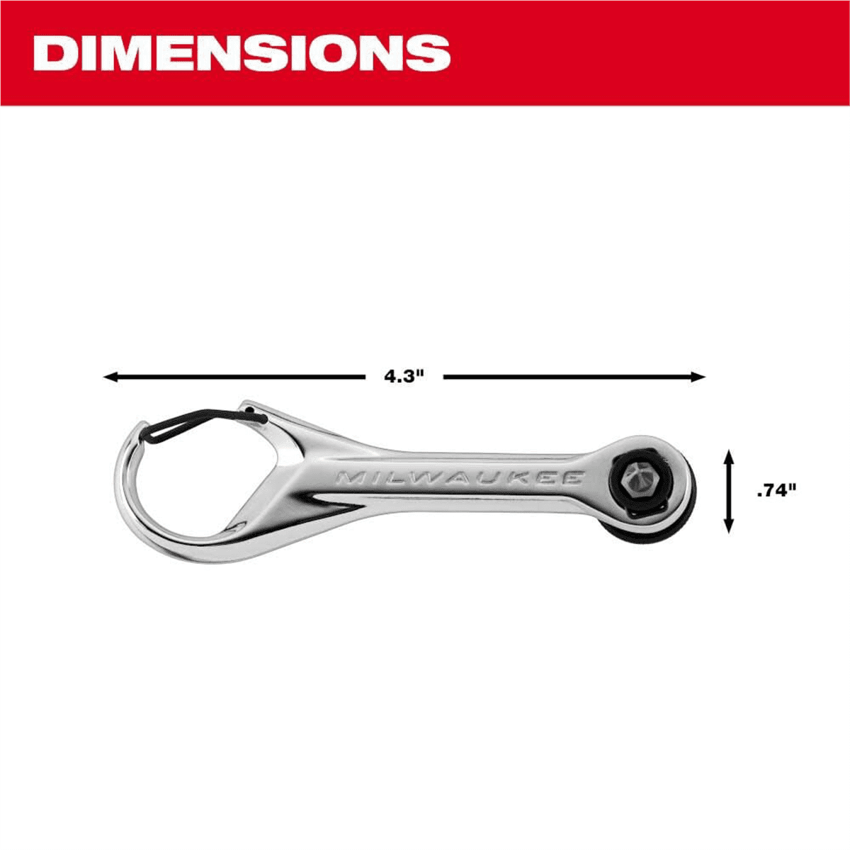 Milwaukee Tool 7-in-1 Multi-Bit Mini Ratchet