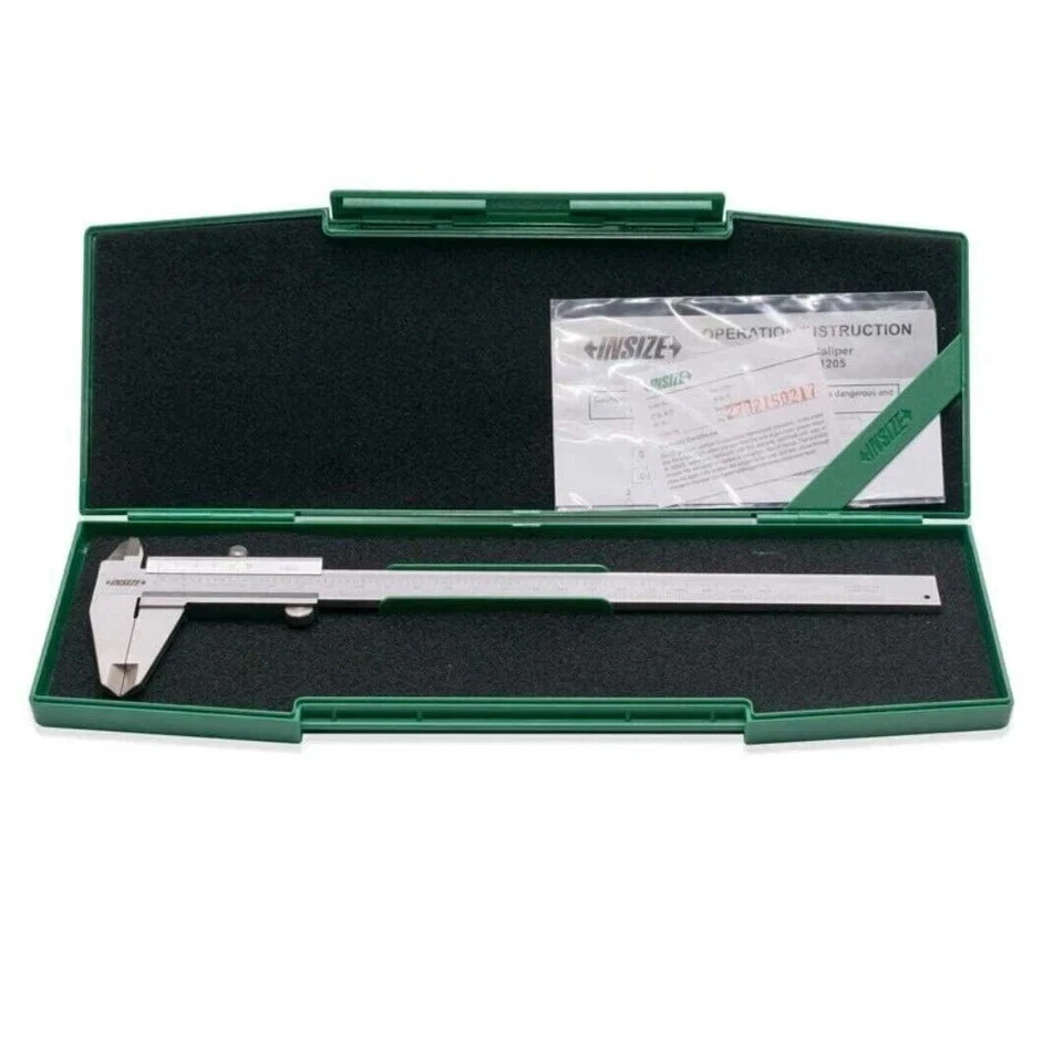 1205-1502S Vernier Caliper Range 0-150mm/0-6" Accuracy ±0.03mm INSIZE