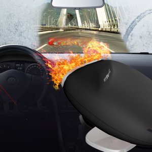 Vggrvlo Space Chaudière 1500W Chauffages électriques portatifs pour usage intérieur avec protection antidérapante 9.5ft/s Chauffages électroniques portables pour le camping de bureau