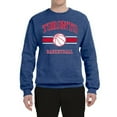 thumbnail image 2 of Wild Bobby City of Toronto Basketball Fantasy Fan Sports Unisex Crewneck Sweatshirt, Vintage Heather Blue, Large, 2 of 5