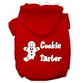 thumbnail image 3 of Christmas Pet Dog  Cat Hoodie Screen Printed, "Cookie Taster", 3 of 10
