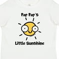 thumbnail image 4 of Inktastic Pap Pap's Little Sunshine Boys or Girls Toddler T-Shirt, 4 of 5