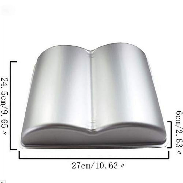 Book top cake pan
