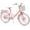 Pink, variant on ACEGER 14 Inch Girls Bike with Basket, Training Wheels, Doll Seat, Purple Kids Bicycle for Ages 3-5