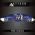 thumbnail image 2 of Attack Graphics Pro Series Number Plate Backgrounds for Yamaha YZ125X 2022, 2 of 4
