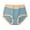 Blue, variant on Xmarks Women's High Waist Panties Plus Size Cotton Crotch Triangle Underpants