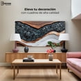 thumbnail image 3 of Cuadro Decorativo Canvas Revolution Abstracto Textura Metálica 120x60, 3 of 3