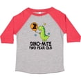thumbnail image 3 of Inktastic 2nd Birthday Dinosaur Party Two Year Old Boys Toddler T-Shirt, 3 of 5