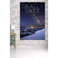 thumbnail image 3 of Crater Lake National Park, Oregon, Milky Way (36x54 Giclee Gallery Art Print, Vivid Textured Wall Decor), 3 of 3