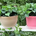 thumbnail image 4 of GOOHOCHY 5pcs Flower Pot Bottom Tray for Planter Water Drainage Transparent, 4 of 8