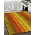 thumbnail image 2 of Ahgly Company Indoor Square Patterned Lava Red Area Rugs, 7' Square, 2 of 6