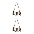 thumbnail image 2 of Youkk Practical Underarm Bag For Effortless Organization Gifts Wide Application Ladies Underarm Bags brown 2Set, 2 of 6