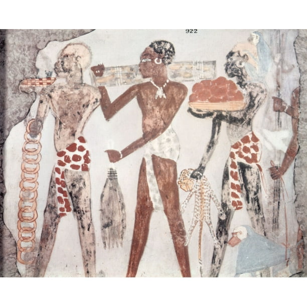 Laminated Poster Aƒae A A A Gyptischer Meister Der Xviii Dynastie Tribute To The Pharaoh Tuthmosis Iv Poster Print X 30 Walmart Com Walmart Com