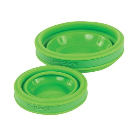 Outdoor Products Collapsible Silicone Bowl And Cup