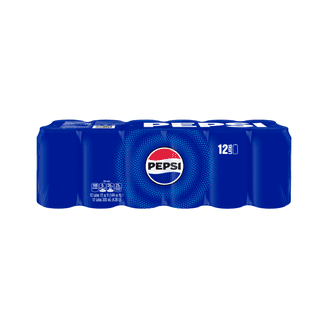 Pepsi Cola, Mini Can, 8fl oz,18pk, Soft Drink, Allergens Free