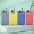 thumbnail image 3 of Xiao Hua 50 servilletas desechables con bolsa para cubiertos incorporada, predobladas, adecuadas para decoración de mesas de restaurantes, bodas y fiestas, verde claro, 3 of 5