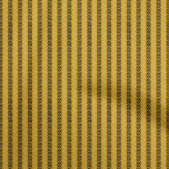oneOone Cotton Cambric Yellow Fabric Block Diy Clothing Quilting Fabric Print Fabric By Yard 56 Inch Wide-9G