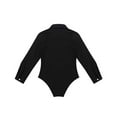 thumbnail image 4 of inhzoy Boys Kids Classic Latin Dance Romper Tuxedo Leotard Modern Dancewear, 4 of 7