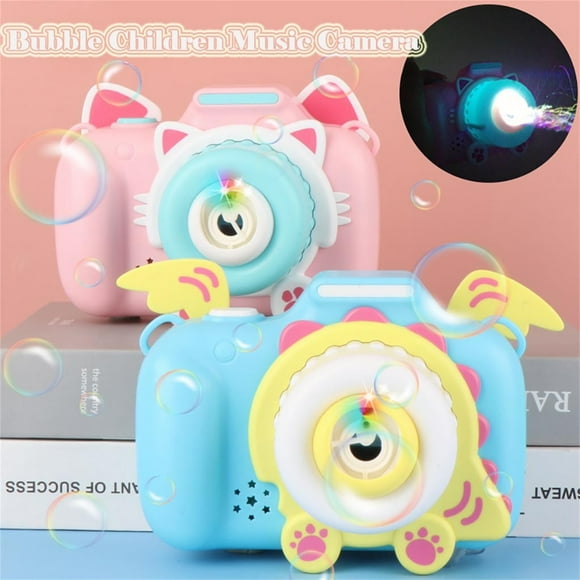 EGNMCR Bubble Machine Children Music Camera Bubble Toys Automatic Bubble Blower Machine Toy 50ML Bubble machine Birthday Gifts for Kids