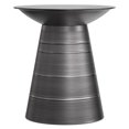 thumbnail image 5 of Simpli Home Sheridan 18 inch Wide Contemporary Round Conical Accent Table in Black, 5 of 10