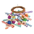 thumbnail image 4 of Rattan Parrot Swing Toy,Parrot Rattan Bamboo Toy Parrot Bamboo Chewing Toy Parrot Rattan Bamboo Toy Extended Durability, 4 of 14