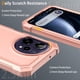 thumbnail image 2 of Funda para teléfono Mocotto para Cricket Icon Plus 2026 con vidrio templado rosa, 2 of 7
