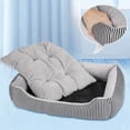 ZAROYEAX Fashion Dog Bed Kennel Small Cat Pet Puppy Round Bed House