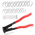 thumbnail image 1 of SPEEDWOX 31PCS CV Joint Boot Clamp Pliers with Stainless Steel Band Clamps Locking Metal Cable Zip Ties Kit CV Boot Clamp Tool for Most Cars Car Banding Tools Kit Set Auto Repair Tool, 1 of 1