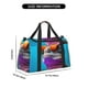 thumbnail image 3 of Balery Lizard With Sunglasses Colorful Bolsa de Gimnasio para Mujeres, Bolsa de Viaje con Bolsillo Húmedo, Bolsa de Fin de Semana para Mujeres, Bolsa de Viaje Resistente al Agua, 3 of 7