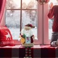 thumbnail image 1 of Muñeco de peluche de Papá Noel muñeco de nieve ciervo muñeco Likrtyny de Navidad regalo de decoración para niños y amigos adornos de oficina para dormitorio, 1 of 8