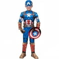 thumbnail image 4 of Licensed Marvel Captain America Premium Child Superhero Padded Costume MED 7-8, 4 of 5