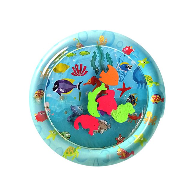 Estera De Juego De Agua Para Niños Y Bebés, Círculo Inflable Grueso De Pvc, Tapete De Gimnasia Infantil, Juguetes Para Niños, Verano, Natación, Playa, Piscina, Juguetes Geniales Speravity HA022642-00