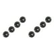 thumbnail image 3 of Cateissary Paquete de 4 ruedas para muebles ruedas autoadhesivas caja de almacenamiento giratoria polea pegajosa hogar portátil giratorio Universal Type1 NO1 Cateissary CBP362401, 3 of 6