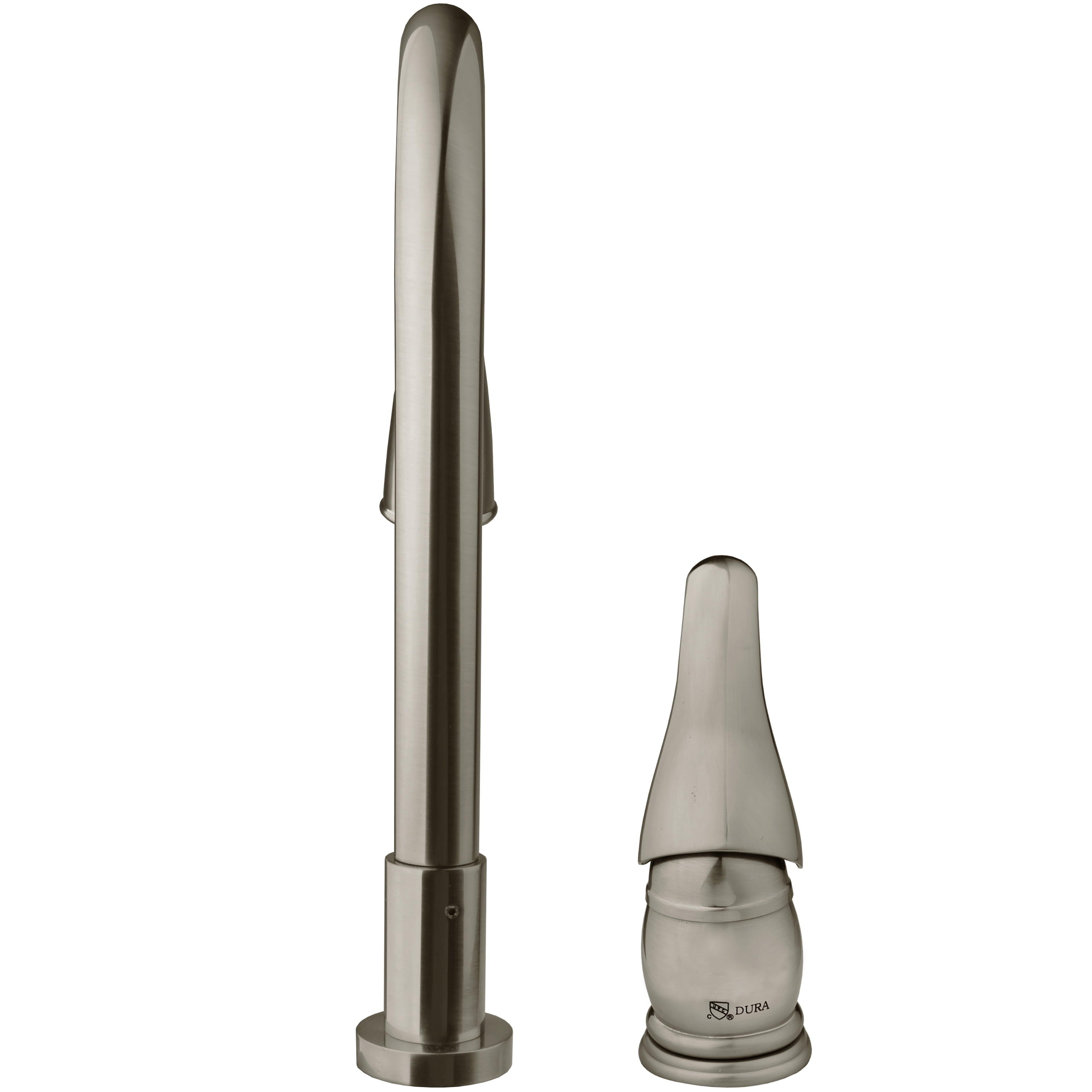 Dura Faucet Pull-Down RV Kitchen Faucet - Brushed Satin Nickel