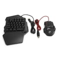 thumbnail image 1 of HXSJ J50 Juego de teclado y mouse para juegos con una sola mano Accesorio de computadora para Win2000 / Android / OS X, 1 of 5