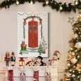 thumbnail image 6 of Festive Front Door II- Gallery Wrapped Canvas, 6 of 9