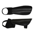 thumbnail image 5 of Nieyigj Premium Soccer Shin Guards with Ankle Protector Adjustable Straps and Honeycomb Shock Absorption for Kids Youth and Adults, 1 Pair, Black, Large (9.06 inches / 23 cm), 5 of 7