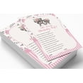 thumbnail image 4 of Inkdotpot Raccoon Jungle Animals Who Knows Mommy BestBaby Shower GameCards FunActivity Cards Set Of 50Party Theme, 4 of 5