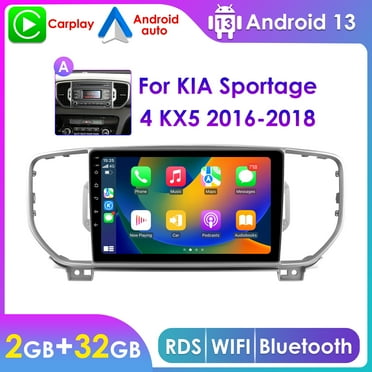 32GB Android 13 Bluetooth Apple Carplay Wifi RDS Car Stereo Radio Head Unit Multimedia GPS Navigation Player For Kia Sportage 4 KX5 2016 2017 2018