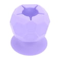thumbnail image 2 of Scrap Collector Portable Student Silicone Suction Cup Hand Made Waste Collection Ball Vinyl StoragePurple, 2 of 14