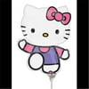 Loftus International A1-7856 Hello Kitty Pink & Purple Mini Shape Balloon