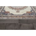 thumbnail image 4 of Allstar 5x7 Traditional Accent Rug in Ivory with Navy Blue Persian Nain design (4' 11" x 7' 0"), 4 of 9