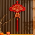 thumbnail image 2 of Household Pendant, Ongmies Tet New Year Decorations 2025 New Year Decorations 2025 Chinese Red New Year Ornaments Creative Spring Festival Ornaments for Home, Red1, 2 of 5