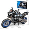 thumbnail image 1 of Motorcycle Toy Building Blocks Kit Techno Motorcycle Harley Mechanical Building Blocks Toy Boys' Motorcycle Model Racing Vehice Model Motorcycle Gift Idea, 1 of 9